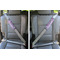 Orchids Seat Belt Covers (Set of 2 - In the Car)