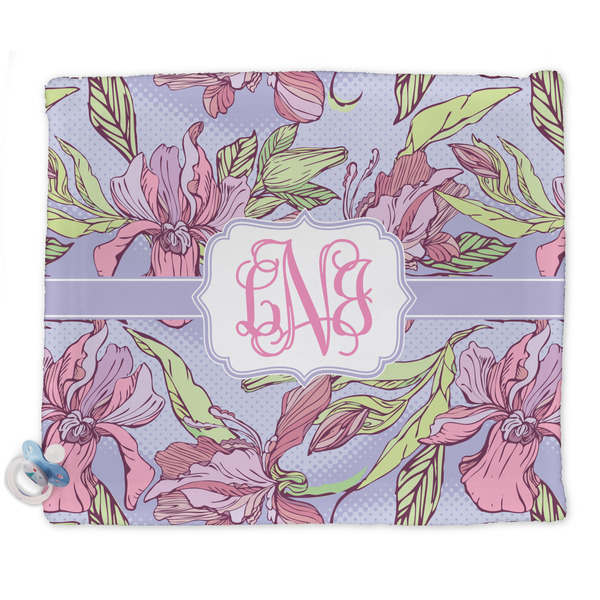 Custom Orchids Security Blanket - Single Sided (Personalized)