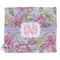 Orchids Security Blanket - Front View