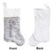 Orchids Sequin Stocking - Approval