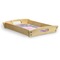 Orchids Serving Tray Wood Small - Corner