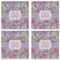 Orchids Set of 4 Sandstone Coasters - See All 4 View