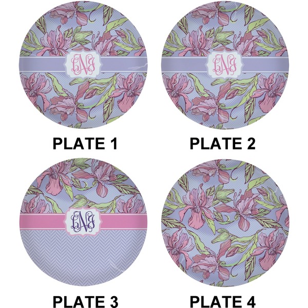 Orchids Set of Lunch / Dinner Plates (Approval)