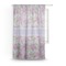 Orchids Sheer Curtain With Window and Rod