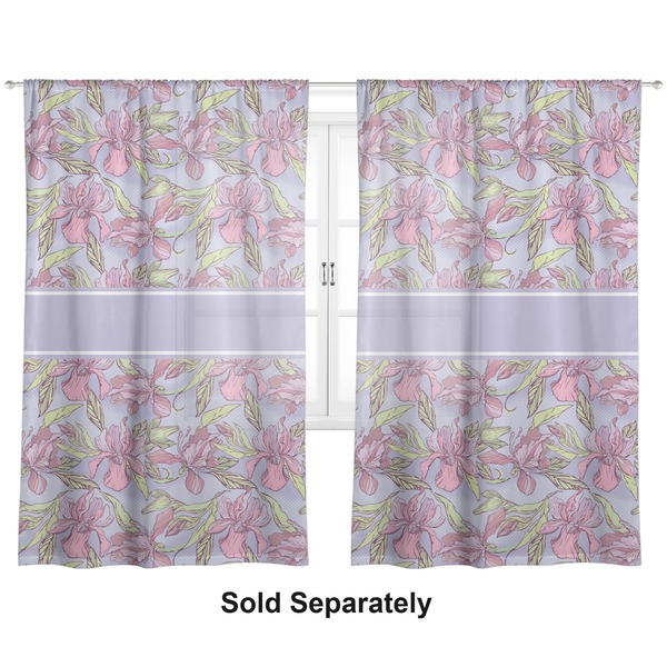 Orchids Sheer Curtains