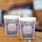 Orchids Shot Glass - White - LIFESTYLE
