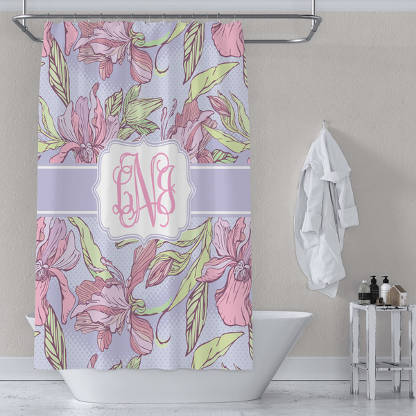 Orchids Shower Curtain Lifestyle
