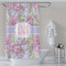 Orchids Shower Curtain Lifestyle