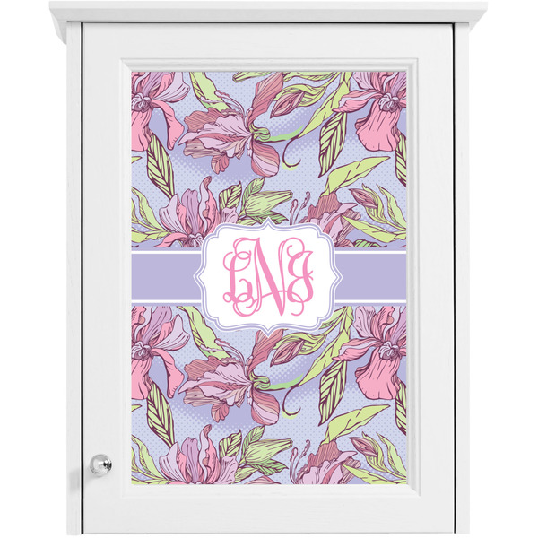 Orchids Single Cabinet Decal