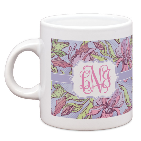 Custom Orchids Espresso Cup (Personalized)