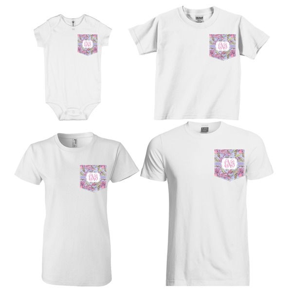 Orchids Sized Pockets on Various Products