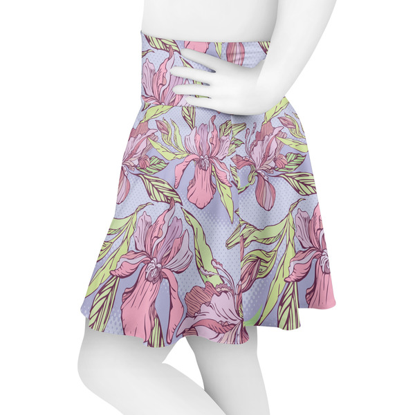 Orchids Skater Skirt - Side