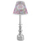 Orchids Small Chandelier Lamp - LIFESTYLE (on candle stick)