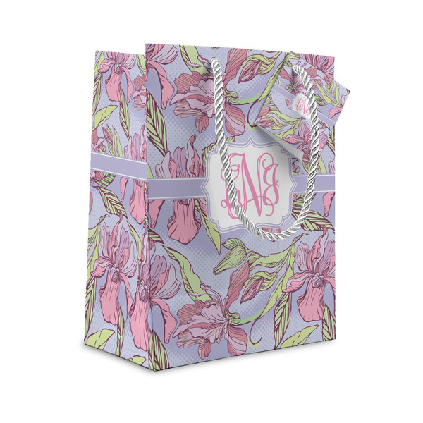 Custom Orchids Small Gift Bag (Personalized)