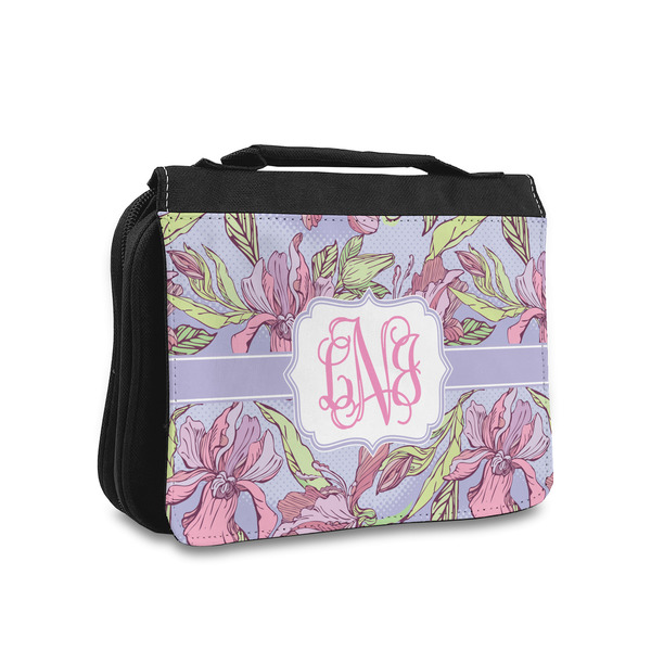 Custom Orchids Toiletry Bag - Small (Personalized)