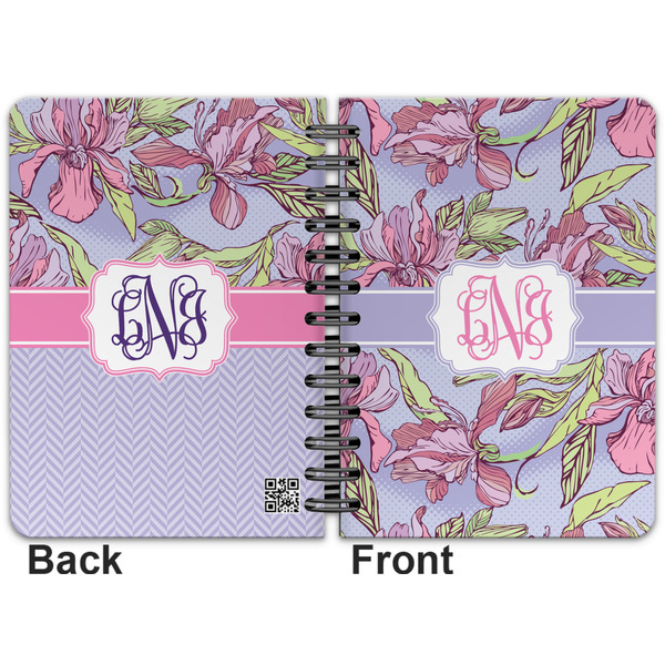 Orchids Spiral Journal 5 x 7 - Apvl