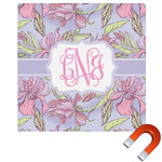 Orchids Square Car Magnet - 10" (Personalized)