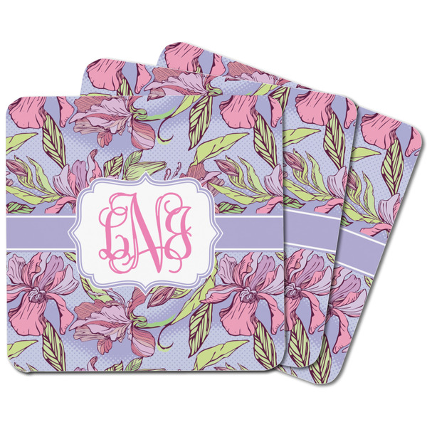 Orchids Square Fridge Magnet - MAIN