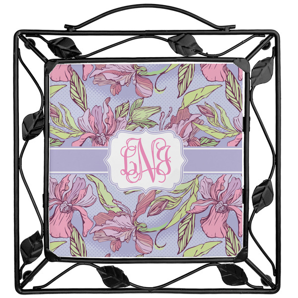 Custom Orchids Square Trivet (Personalized)