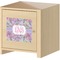 Orchids Square Wall Decal on Wooden Cabinet