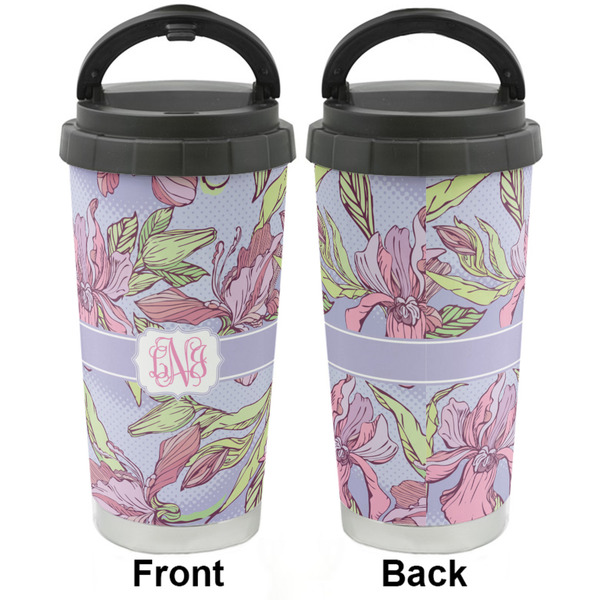 Orchids Stainless Steel Travel Cup - Apvl