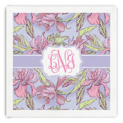 Orchids Paper Dinner Napkins (Personalized)