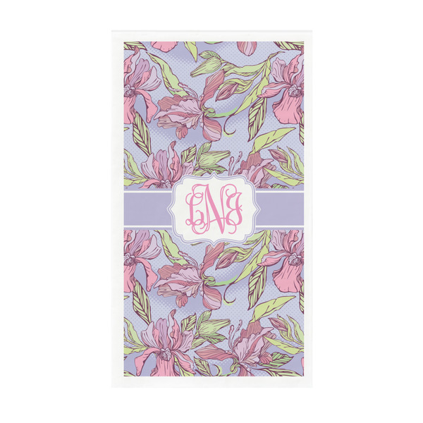 Custom Orchids Guest Towels - Full Color - Standard (Personalized)