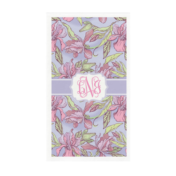 Custom Orchids Guest Paper Towels - Full Color - Standard (Personalized)