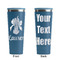 Orchids Steel Blue RTIC Everyday Tumbler - 28 oz. - Front and Back