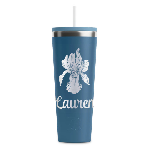 Custom Orchids RTIC Everyday Tumbler with Straw - 28oz (Personalized)