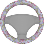 Orchids Steering Wheel Cover