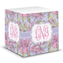 Orchids Sticky Note Cube (Personalized)