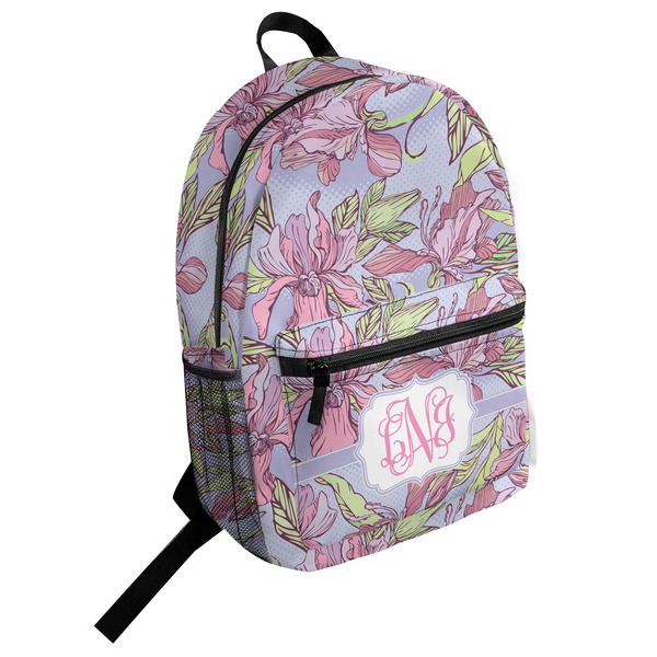 Custom Orchids Student Backpack (Personalized)