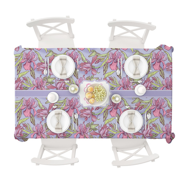 Orchids Tablecloths (58"x102") - TOP VIEW