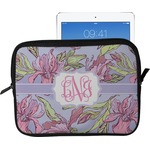 Orchids Tablet Case / Sleeve - Large (Personalized)
