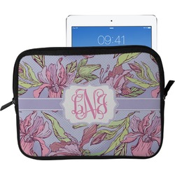 Orchids Tablet Case / Sleeve - Large (Personalized)