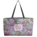 Orchids Beach Totes Bag - w/ Black Handles (Personalized)