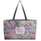 Orchids Beach Totes Bag - w/ Black Handles (Personalized)