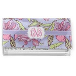Orchids Vinyl Checkbook Cover (Personalized)