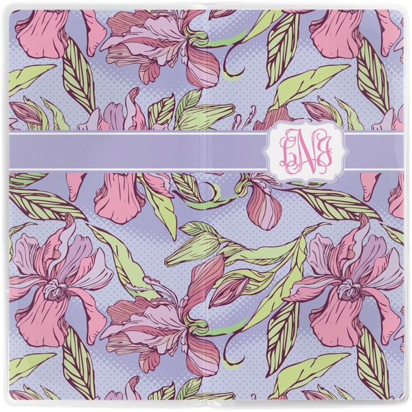 Orchids Vinyl Document Wallet - Apvl