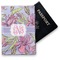 Orchids Vinyl Passport Holder (Personalized)