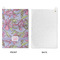 Orchids Waffle Weave Golf Towel - Approval