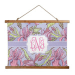 Orchids Wall Hanging Tapestry - Wide (Personalized)