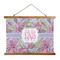 Orchids Wall Hanging Tapestry - Wide (Personalized)