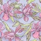 Orchids Wallpaper & Surface Covering (Water Activated 24"x 24" Sample)