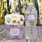 Orchids Water Bottle Label - w/ Favor Box