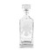 Orchids Whiskey Decanter - 30oz Square - APPROVAL