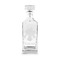 Orchids Whiskey Decanter - 30 oz Square (Personalized)
