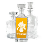 Orchids Whiskey Decanter (Personalized)