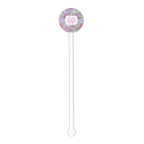 Orchids White Plastic 5.5" Stir Stick - Round - Single Stick